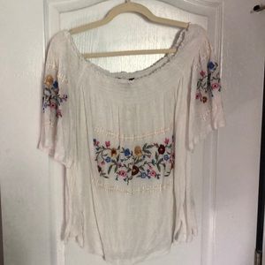Anthropologie Off-the-Shoulder Top